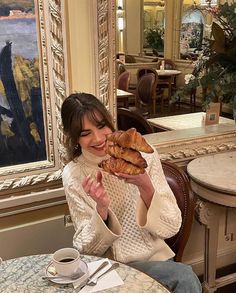 Parisian Vibe on Instagram: “Learn “Where to Find the Best Croissants in Paris” on youtube, LINK IN BIO☝️��☝️ Muse: @maralafontan Filmed by (📸: @parisianvibe )” Naomi Westfield, Paris Mood Board, Breakfast Shot, Rich Girl Outfits, Paris Photo Ideas, Paris Breakfast, Parisian Aesthetic, French Lifestyle, European Aesthetic