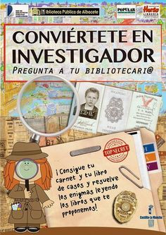 Crea y aprende con Laura: #Recomiendo ‘Top Secret: Conviértete en investigador’ mientras lees #Bibliotecas Secret Agent Activities For Kids, Summer Packet, Homeschool Learning, Flipped Classroom, English Activities, Spanish Classroom, Spanish Resources