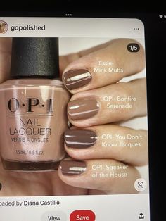 Nails Opi Dip, Opi Dip Powder Colors, Nail Chart, Fall Nails Opi, Nails Opi, Finger Paint, Shoe Nails, Stylish Nails Designs, Makeup Help