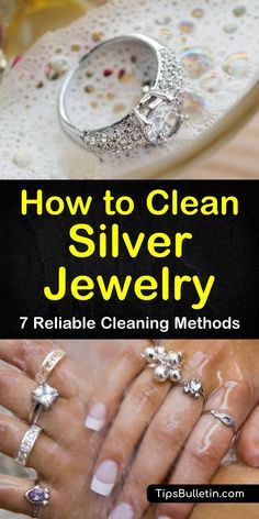 how to clean silver jewelry with 7 reusable cleaning method for hands and fingers