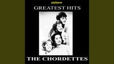 the cover art for the album greatest hits, featuring four women in black and white