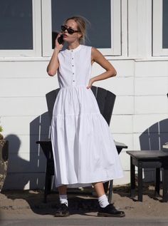 Ciao Lucia, 여름 스타일, Diy Clothing, Looks Street Style, Mode Outfits, Look Cool, Dress White, Design Inspo