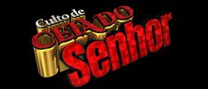 the logo for an event with red and gold letters on black background, in spanish