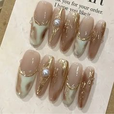 Beautiful Press On Nails Professional Set Long Nails Size S Small Nail Bed Nail Type, Nails Set, Fake Nails With Glue, Almond Acrylic Nails, Nail Length, Stick On Nails, False Nail, Eye Design, Nail Supply