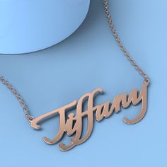 Tiffany name necklace Rose Gold Custom Necklace, Personalized Gifts For Her/Him Add something extra special to your jewelry box with Name Necklace Official engravable necklaces.
									The Tiffany's name necklace with little heart unique gifts Rose Gold is best gifts for Tiffany. Name Necklace Official provides affordable engravable jewelry that won't 
									break the bank. In addition, these pieces make for very thoughtful and appreciated gifts for friends and family. 
									And whether valentine's day gifts, mother's day gifts, christmas gifts, wedding gifts, graduation gifts, birthday gifts,
									 NAME NECKLACE are all the best gift choice store. Rose Gold Nameplate Necklace For Mom, Rose Gold Nameplate Necklace For Birthday Gift, Rose Gold Name Necklace For Valentine's Day Anniversary, Rose Gold Nameplate Jewelry For Valentine's Day, Engraved Rose Gold Name Necklace For Mom, Engraved Rose Gold Name Necklace As Gift For Mom, Valentine's Day Rose Gold Nameplate Jewelry, Rose Gold Name Necklaces For Valentine's Day, Rose Gold Name Necklace For Valentine's Day