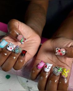 Hair Color Streaks, Hard Nails, Dope Nail Designs, Dope Nails, Nails Ideas, Stylish Nails, Nail Inspo, Acrylic Nails, Nail Designs