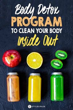 Smoothie Detox Cleanse, Homemade Detox Drinks, Detox Program, Best Detox, Cleanse Your Body