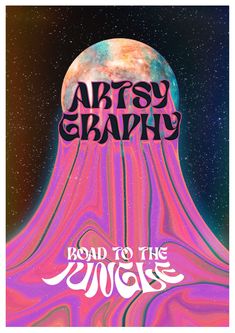 Poster Design / Art Cover Trap Graphic Design, Acid Design Poster, Disco Poster Design, Trippy Typography, Trippy Graphic Design, Indie Graphic Design, Trippy Graphics, Trippy Logo