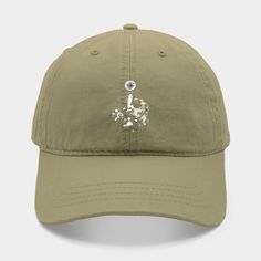 Eth Astronaut To The Moon -- Choose from our vast selection of Dad hats to match with your favorite design to make the perfect custom graphic Hat. Customize your color! For men and women. Astronaut Hat, Moon Astronaut, To The Moon, Cotton Twill Fabric, Dad Hats, Cotton Twill, The Moon, The Selection, Moon