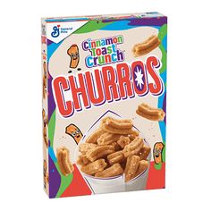 two boxes of churros are on the shelf