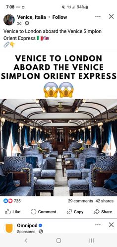 Venice Simplon, Simplon Orient Express, Travel Notes, Italian Countryside, Orient Express, Grand Designs, Luxury Life, Italy Travel, Just Go