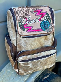 This bag includes the large patch and the bag. The patch can be the design included with a brand or initials or I can do a completely custom design. Mollie Mae, Tooled Leather Phone Case, Leather Diaper Bag Backpack, John Hart, Babies Stuff