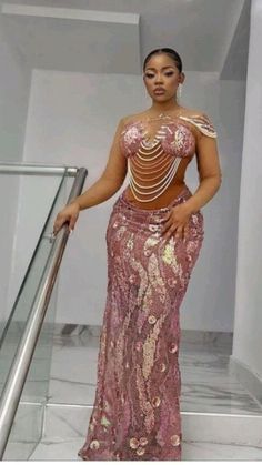 Latest Lace Gown Styles Aso Ebi, Lace Gown Styles Aso Ebi, Long Gown Styles, Aso Ebi Lace Styles, Stylish Naija, Nigerian Lace Styles, Classy Gowns, African Print Dress Ankara