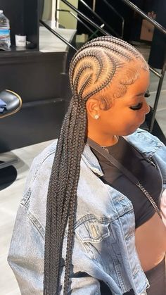 Hairstyles For Black Women Fulani, Faux Locs Black Women, Curls Braids Hairstyles, Hairstyles Goddess Braids, Protective Hairstyles For Black Women, Black Hair Braids, Braids Faux Locs, Locs Black Women, Braids Fulani