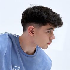 90s Haircut Men, Boyfriend Haircut, Faded Haircut, Mid Fade Haircut, Best Fade Haircuts, Aesthetic Old Money