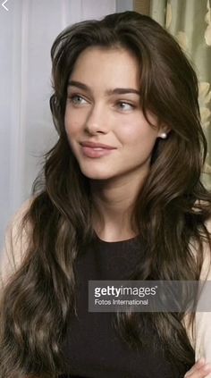 Brooke Shields Angelina Jolie, Brooke Shields X Angelina Jolie, Brooke Shields Face Morph, Brown Hair Blue Eyes Girl, Brunette Green Eyes, Brunette Blue Eyes, Desired Face, Pelo Cafe