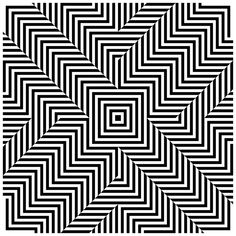 an abstract black and white pattern that looks like it has been made out of squares