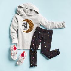 @stitchfixkids on Instagram: “Your little one will love our looks to the 🌙 and back! Schedule a Fix for relaxed styles like knit leggings & hoodies (link in bio).” Stitch Fix Kids, Kid Outfit, Teenage Clothing, Outfit Styles, Kid Clothes, Leggings Hoodie, Stitch Fix Stylist, Famous Fashion, Knit Leggings