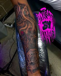 Serious Tattoos, Tattoo Men Sleeve, Arm Cover Up Tattoos, Blessed Tattoos, Tattoos Forearm