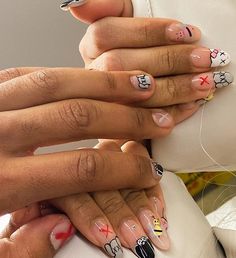 Bestie Things, Nail Practice, Nail Pics, Black Acrylic Nails, Long Acrylic Nail Designs