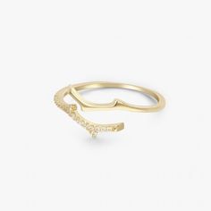 Our gold open ring is always made to suit every event outfit. This stunning features two sides with special element design. A little space is left in between for a modern style on these classic jewelry motifs, suitable to all of you. Plus, it’s a nice giveaway for your friend or lover.Size: 16.87 mm (Internal Diameter) / US size 6Materials & Finishing: 14K Gold plated sterling brassStone: ZirconAllergy Information: Hypoallergenic Jewelry Motifs, Cold Fingers, Element Design, Luxury Jewelry Brands, Event Outfit, Ring Sizer, Classic Jewelry, Ring Size Guide, Open Ring