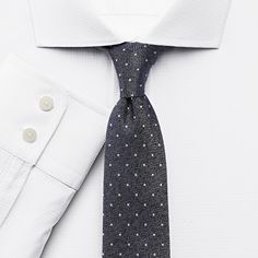 White square weave cutaway Extra Slim fit shirt | Men's formal shirts from Charles Tyrwhitt, Jermyn Street, London Gents Dress, Perfect White Shirt, Tie Shirt, White Square, Slim Fit Shirt, Mens Shirt