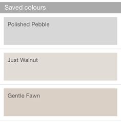 the same paint colors are shown in different shades