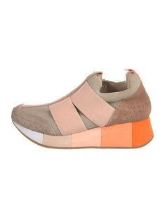 Donald Pliner Slip-On Wedge SneakersNeutralsRubber & Suede TrimRound-ToesPlatformDesigner Fit: This designer typically runs true to size. Wedge Sneakers, Womens Shoes Sneakers, Shoes Sneakers, Wedges, Print Patterns, Slip On, Running, Women Shoes, Sneakers