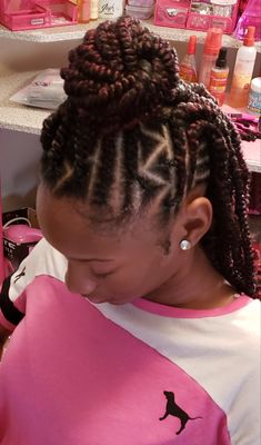 Aruba Hairstyles, Goddess Braids Natural Hair, Natural Mohawk, Shine N Jam, Braided Twist, Hair Spring, Spring Twist Hair, Quick Braids, Hype Hair