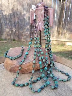 Festival Hand-strung Turquoise Necklace, Bohemian Long Turquoise Necklace Hand-strung, Turquoise Jewelry Necklace, Turquoise Jade Hand-strung Necklaces, Bohemian Long Turquoise Hand-strung Necklace, Multicolor Hand-strung Spiritual Turquoise Necklace, Turquoise Belt, Horse Ring, Necklaces Beaded