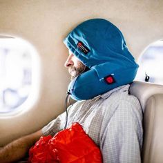 Travelers of every stripe know they need to recharge whenever possible. With our Hooded Pillow, you can grab a nap in total privacy on planes, in parks, or wherever else you're feeling sluggish. Wake up well-rested and ready to tackle your next adventure. Features Provides 360-degree head and neck support Attached stowaway hood with drawstring for privacy Hygienic carry bag to keep it clean with webbing on bottom for easy transport Side pocket storage on pillow Tech Specs Outer Material: Soft lu Feeling Sluggish, Travel Neck Pillow, Well Rested, Pocket Storage, Neck Pillow Travel, Neck Support, Black Friday Shopping, Neck Pillow, Head And Neck