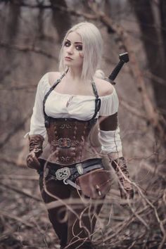 Moda Steampunk, Mode Steampunk, Steampunk Women, Fantasy Photography, Warrior Girl, Best Cosplay, Fantasy Clothing, Steampunk Fashion, The Witcher