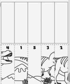 the dinosaur worksheet with numbers and pictures