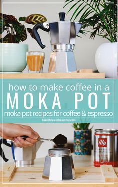 how to make coffee in a moka pot