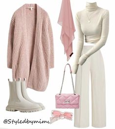 Mode Turban, Cute Modest Outfits, Stylish Winter Outfits, Fashion Top Outfits, Shein Outfits