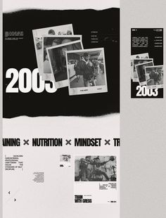 an advertisement for the minnesota mindset, featuring photos and text that reads 2005