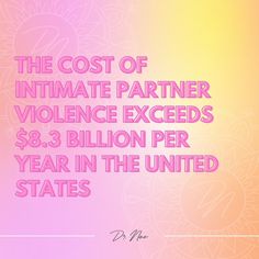 Reading Patricia Fersch's article, ‘Why Doesn’t The Severe Harm And Costs Of Domestic Violence Result In More Women Going To Court? in Forbes about the serious harm and costs of domestic violence hit me hard. 

The numbers are shocking. Domestic violence costs billions of dollars each year, and that's not even counting the emotional toll on the people involved. 
It's not going to be easy, but we have to try.

Keep surthriving❤️ Stock Broker, Inspire Others