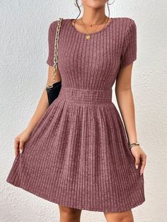 A Line Dress Casual Simple, Aline Dress Casual, General Clothes, Winter Mode Outfits, Cozy Clothes, Chique Outfit, Gowns Dresses Elegant, Beautiful Pakistani Dresses, Normal Clothes