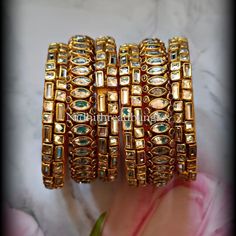 Thread Bangle Designs, Thread Bangles Silk Handmade, Aari Bangles, Bangle Making, Fabric Bangles, Bangles Collection, Hand Jewellery