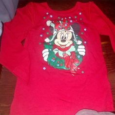 Thanks For Visiting My Page. New With Tags. Awesome Christmas Present! I Can Even Wrap It If Requested. Playful Mickey Mouse Winter Tops, Playful Mickey Mouse Top For Winter, Playful Mickey Mouse Winter Top, Playful Red Christmas Tops, Cute Red Holiday Tops, Disney World Princess, Alice In Wonderland Shirts, Minnie Mouse Hoodie, Mickey Shorts