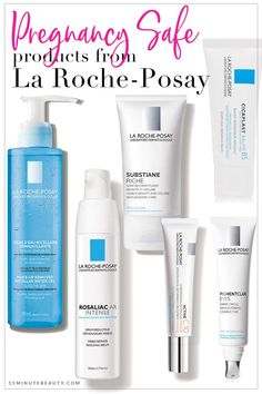 Pregnancy Safe Skincare from La Roche-Posay La Roche Posay Skincare Routine For Oily Skin, Best La Roche Posay Products, La Roche Posay Skincare Routine, Mad Beauty, Acne Toner