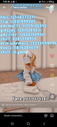 Berry Avenue Cinnamoroll Codes, Cinnamoroll Roblox Outfit, Baby Clothes Codes For Bloxburg, Baby Hair Berry Avenue Codes, Berry Avenue Toddler Hair Codes, Cute Baby Codes Berry Ave, Baby Bloxburg Outfit Codes, Toddler Berry Ave Codes, Berry Avenue Codes Kids Clothes