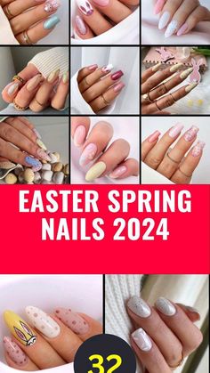 French Tips Almond, Spring Manicure, Blue Nail Color, Royal Blue Nails, Easter Nail Designs