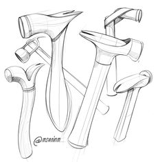 an image of some tools that are in the process of being used to draw them