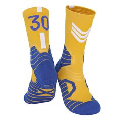 No.30 GS Compression Basketball Socks Jersey One Socks Knee High, Number 30, Nike Elite Socks, Basketball Socks, Nba Stars, Jordan 23, Nba News, Elite Socks, Sports Socks