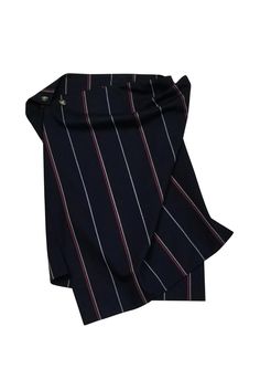 Add a touch of modern sophistication to any look with this striped skirt. Made in a unique asymmetrical design, this skirt can be dressed up or dressed down. Size 8 (EU 44) 98% Wool, 2% Elastane Made in Italy Red label Striped Asymmetrical Buttons on side Total length 27.5" Striped Lined Skirt For Workwear, Striped Lined Skirt Bottoms For Workwear, Asymmetrical Skirts, Skirt Asymmetrical, French Girl Chic, Skirts Blue, Button Skirt, Knee Skirts, Striped Skirt