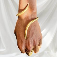 Inca cuff bracelet is crafted with meticulous attention to detail, this asymmetric cuff bracelet is perfect for elevating your everyday style with a touch of serpent movements. 18KY Gold Micron Plated on Brass Avoid using any chemicals. Remove before entering the water and when sleeping/active. Handle with love and care to last a lifetime! Gold Cuff Bracelet, Snake Jewelry, August Birthstone Jewelry, July Birthstone Jewelry, Gold Bracelet Cuff, Zodiac Jewelry, Gold Cuffs, Jewelry Ring Box, Gifts For New Mums