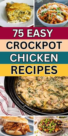 dump and go crockpot dinners easy chicken Winter Crock Pot Meals, Crock Pot Meals Chicken, Slow Cooker Whole Chicken Recipes, Chicken Meal Prep Healthy, Summer Crock Pot Meals, Chicken In Crock Pot Recipes, Easy Crockpot Dump Meals, Easy Crockpot Chicken Recipes, Chicken Crock Pot