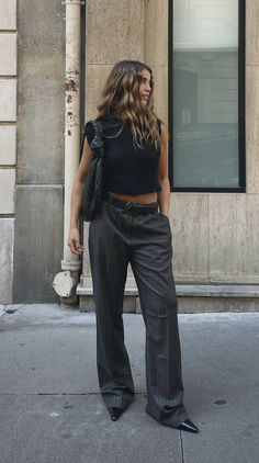 Style Wide Leg Pants, Mode Zara, Scandinavian Fashion, Looks Party, Dinner Outfits, Carrie Bradshaw