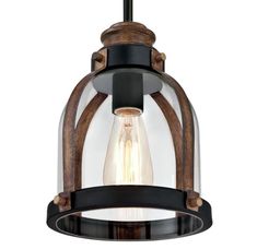 Westinghouse 6356300 Single Light 8" Wide Mini | Build.com Over Sink, Vintage Edison Bulbs, Bell Pendant, Seeded Glass, Gracie Oaks, Home Decor Tips, Mini Pendant, One Light, Ambient Lighting